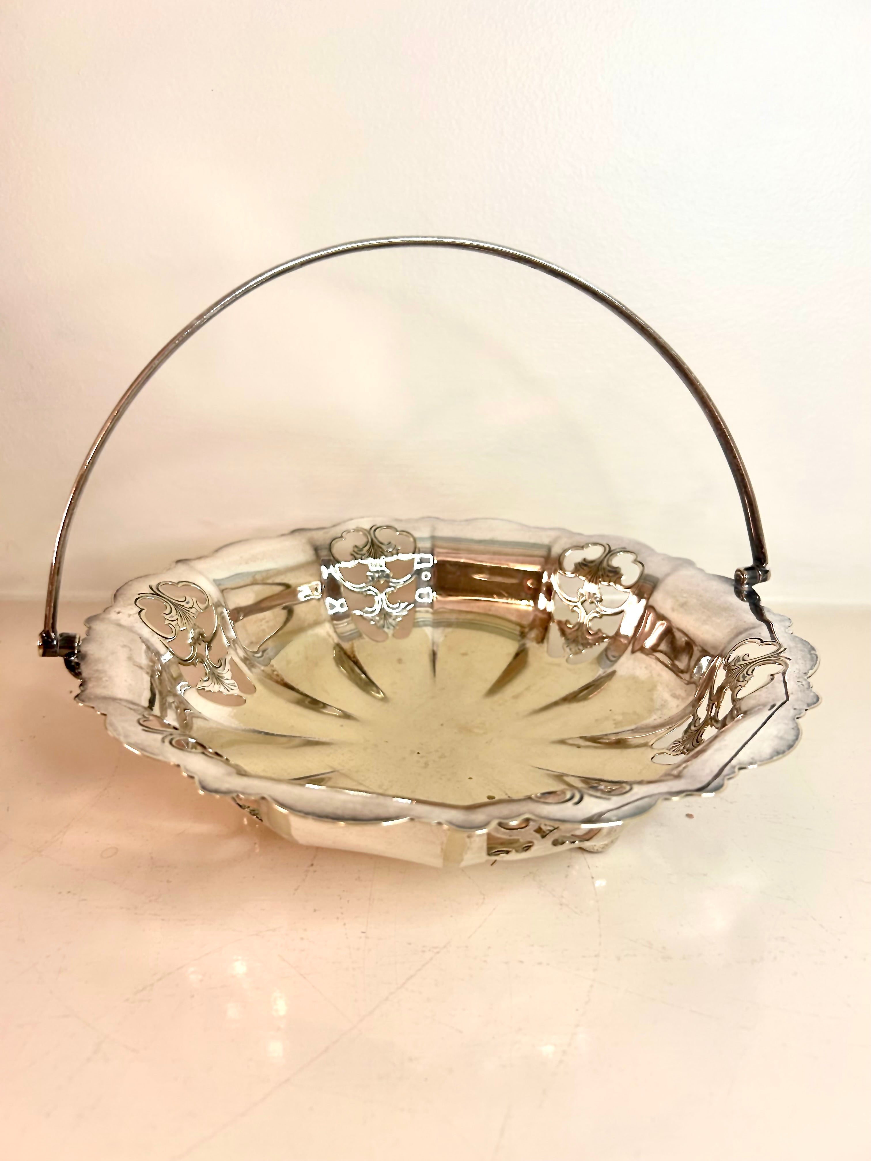 Vintage Silver Plated Candy Dish